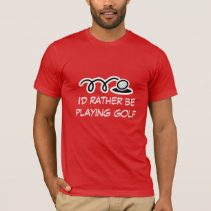 Camiseta de golf con cita divertida