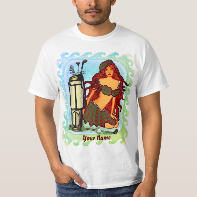 Camiseta de Golf Fairy (Anverso)