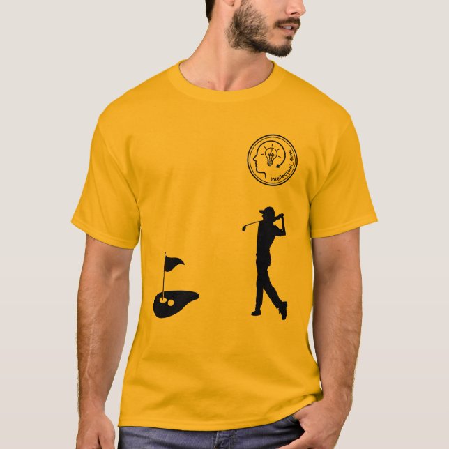Camiseta de golf, Intellectual_4me (Anverso)