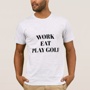 Camiseta de golf Mens Bella Canvas T-Shirt Play