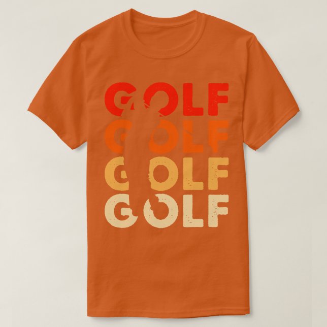 Camiseta De Golf Para Mujeres Hombres 4 (Diseño del anverso)