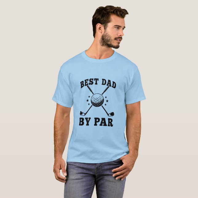 Camiseta de golf para papá  (Anverso completo)