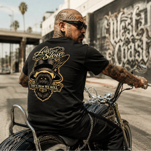 Camiseta de golpe bajo y lento, así es como rodamo