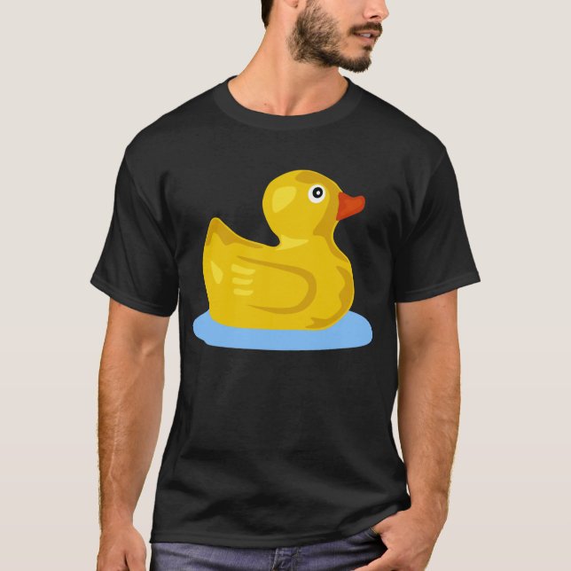 camiseta de goma amarilla del pato (Anverso)