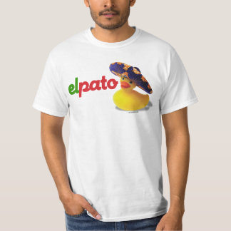 Camiseta de goma del pato del EL Pato