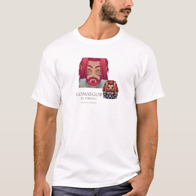 Camiseta de Gomaegor (Anverso)