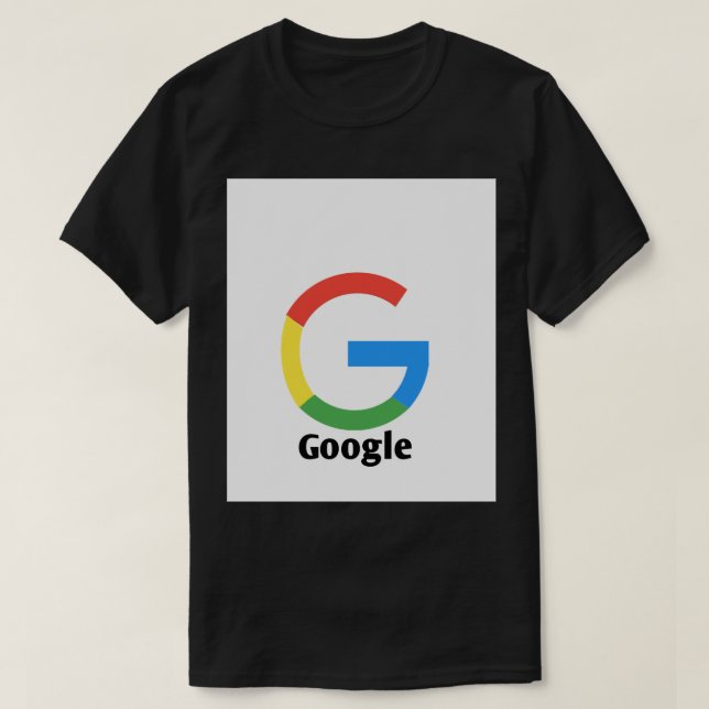 camiseta de Google (Diseño del anverso)
