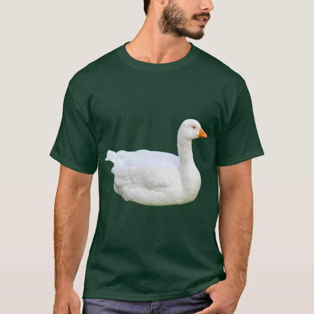 Camiseta De Goose De Emden Blanco (Anverso)