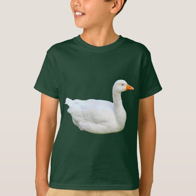 Camiseta De Goose De Emden Blanco (Anverso)