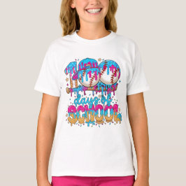 Camiseta de goteo de 100 días de escuela – Helado 