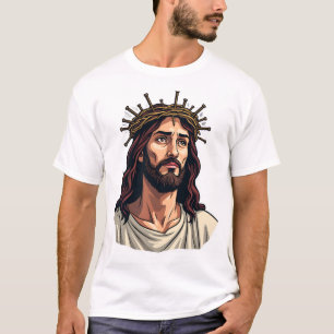 Camiseta de grabado vintage clavos de corona de Je