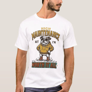 Camiseta de grabado vintage de cita divertida de B