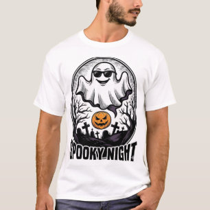 Camiseta de grabado vintage de Halloween de fantas