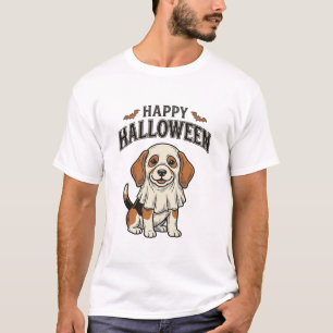 Camiseta de grabado vintage de perro fantasma Feli