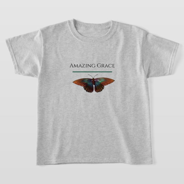 Camiseta de Grace asombrosa con mariposa (Distribución)