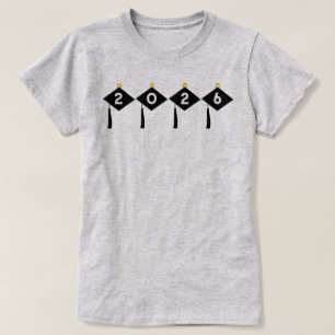 Camiseta de graduación 2025 de moda