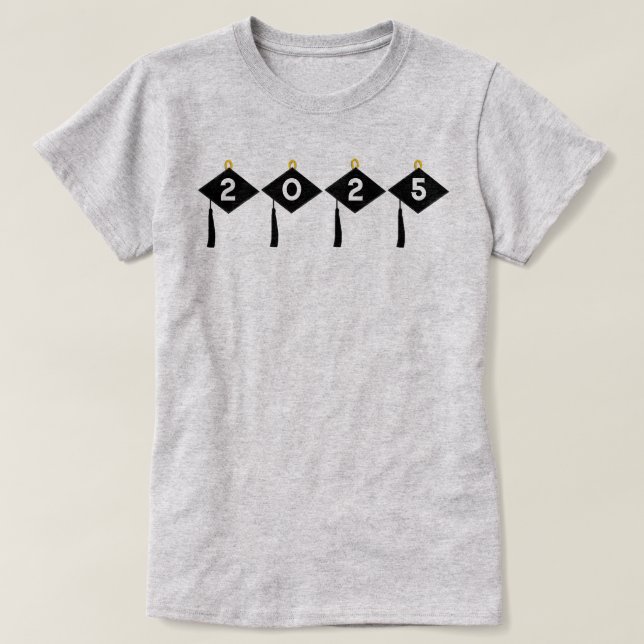 Camiseta de graduación 2025 de moda (Diseño del anverso)