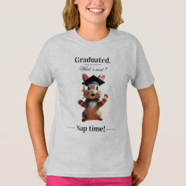 Camiseta de graduación de conejito lindo - Clase d