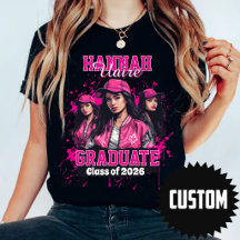 Camiseta de graduación de Hannah promoción 2026