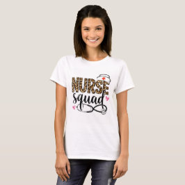 Camiseta de graduación de la escuadra de enfermera