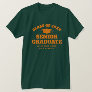 Camiseta de graduación de secundaria para niños de