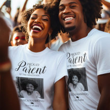 Camiseta de graduación para padres orgullosos con
