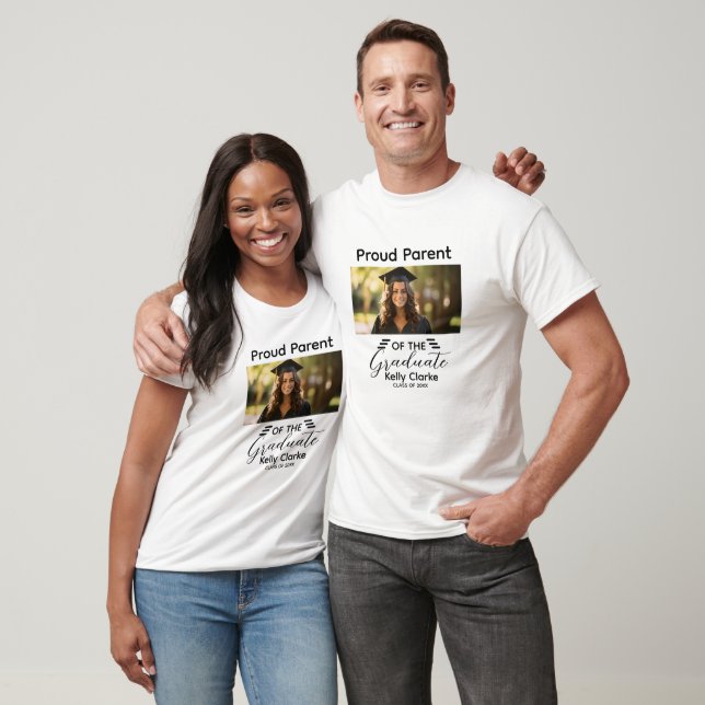 Camiseta de graduación para padres orgullosos - Fa (Unisexo)