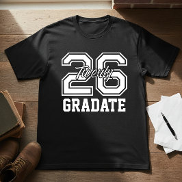 Camiseta de graduación Senior 2026 - Clase de 2026