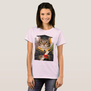 Camiseta de graduada de enfermería con diploma de