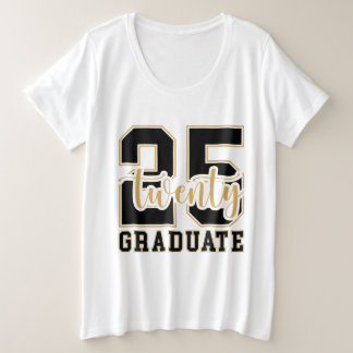 Camiseta de graduado de 2025