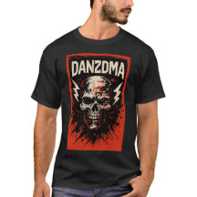 Camiseta de graffiti de DANZDMA - SKULL