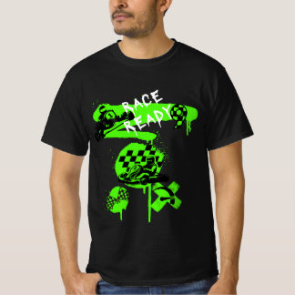 Camiseta de graffiti de Go Kart Carreras "Race Rea