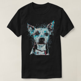 Camiseta de graffiti de perro