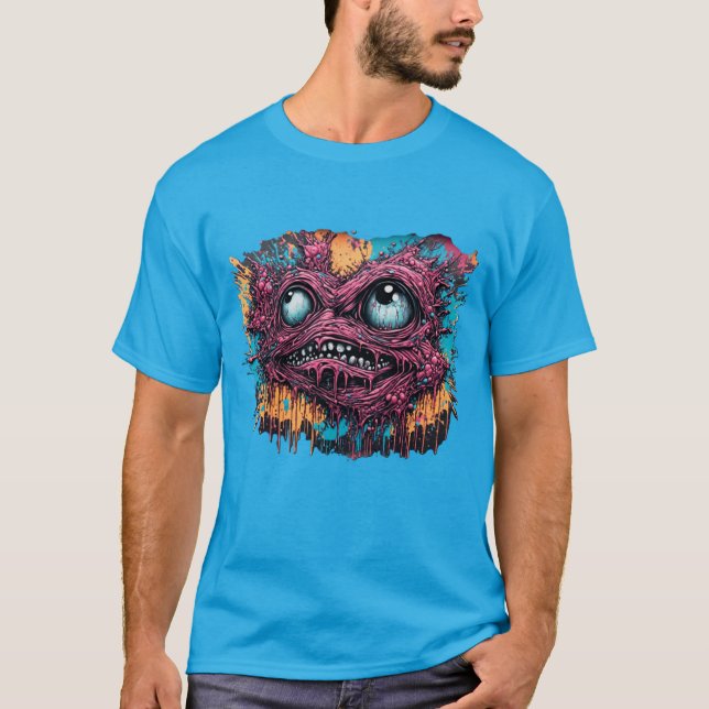 Camiseta de graffiti zombie (Anverso)