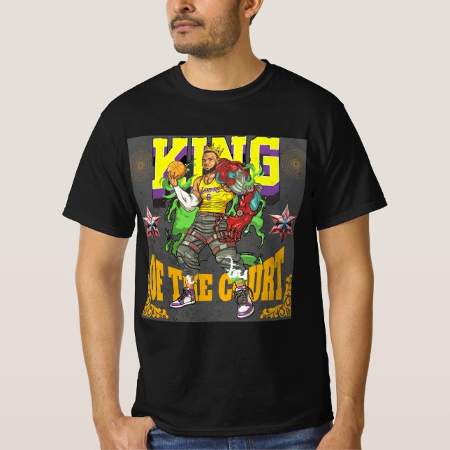 Camiseta de gráficos King Of Court (Anverso)