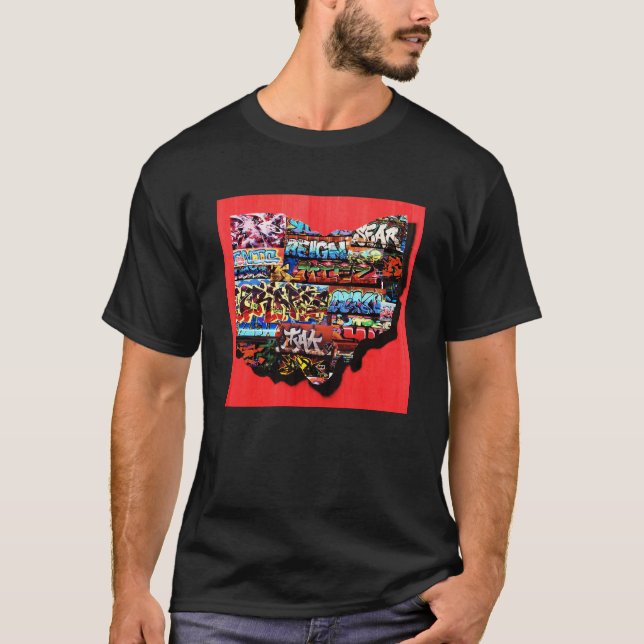 Camiseta de grafiti de Ohio (Anverso)