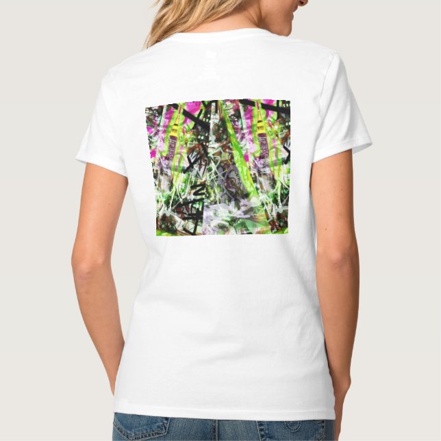 Camiseta de grafitis de NYC Nueva York foto (Reverso)