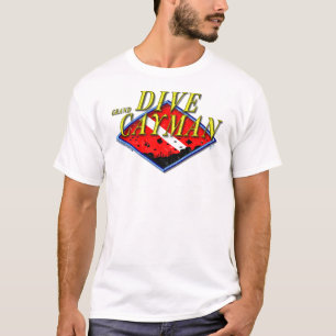 Camiseta de Gran Caimán de la zambullida