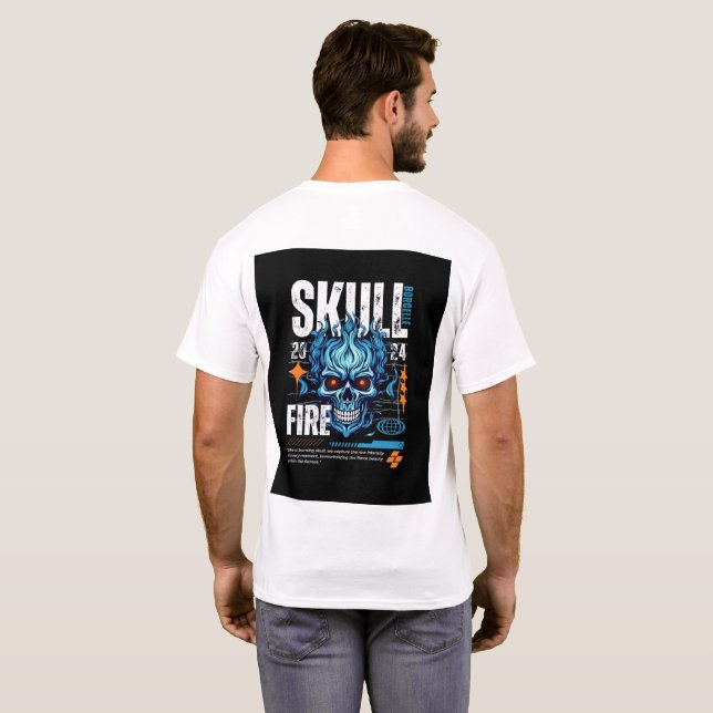 Camiseta de gran tamaño con estampado trasero Prem (Reverso completo)