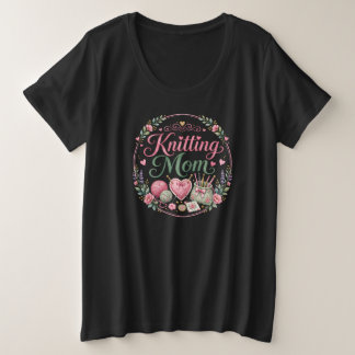 Camiseta de gran tamaño para mamá tejedora