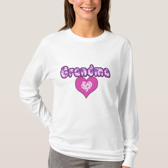 CAMISETA DE GRANDMA LARGA MANCHA (Anverso)