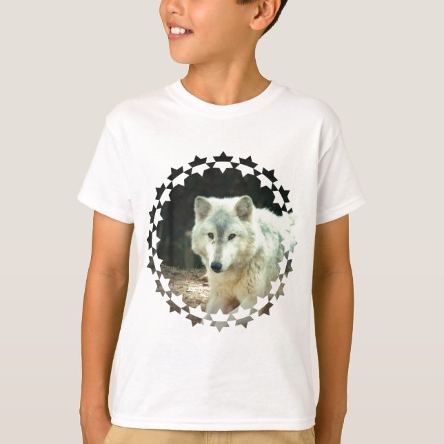 Camiseta de Gray Wolf Kid (Anverso)