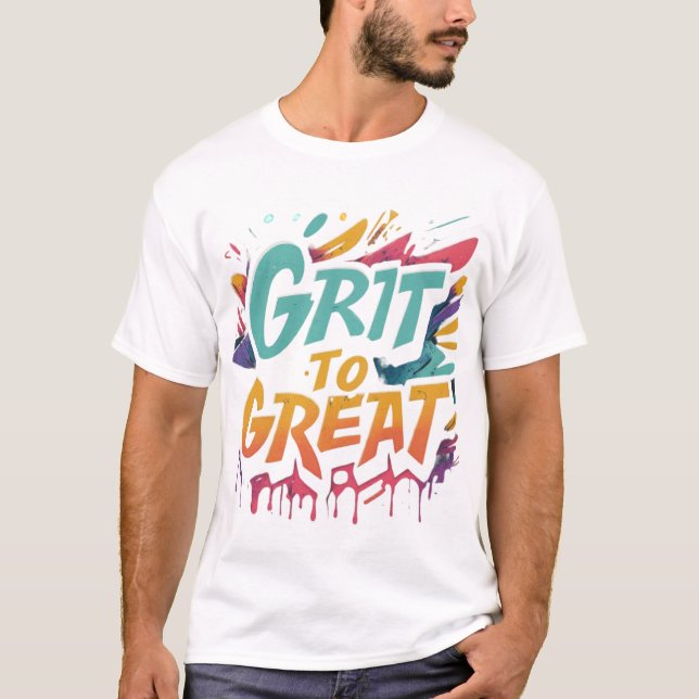 Camiseta De grito a grande (Anverso)