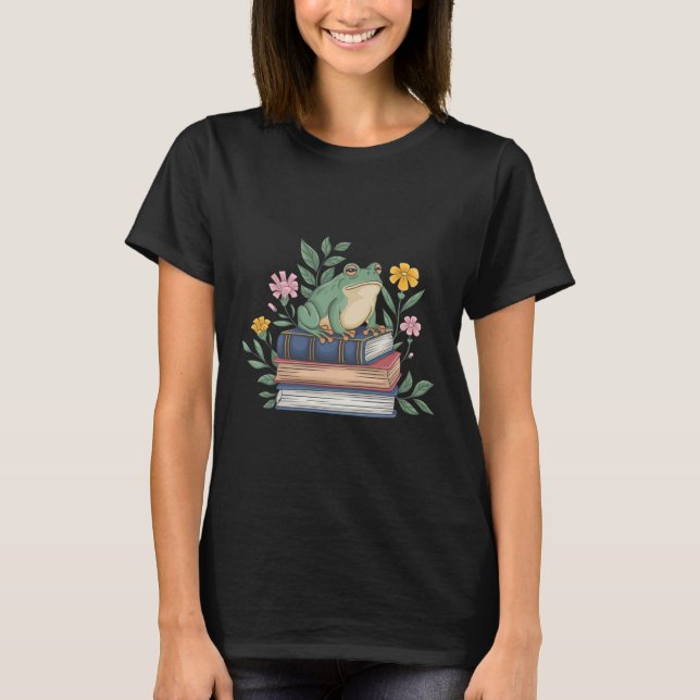 Camiseta De Groovy Peace Frog (Anverso)
