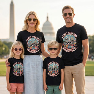 Camiseta de grupo a juego para vacaciones familiar
