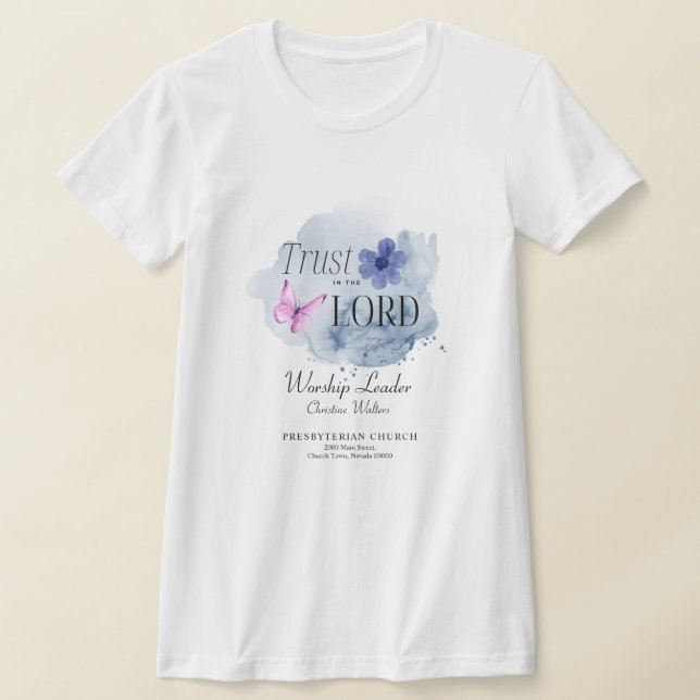 Camiseta de grupo cristiano personalizable (Distribución)