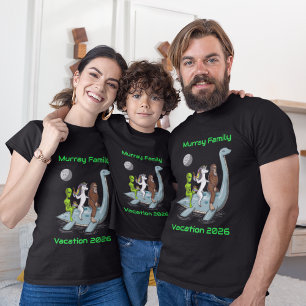 Camiseta de Grupo de Vacaciones Familiares Bigfoot