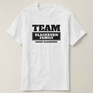 Camiseta de grupo o familia personalizada de equip