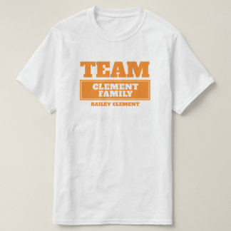 Camiseta de grupo o familia personalizada de naran