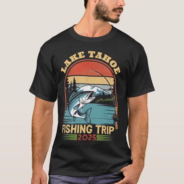 Camiseta de Grupo para Paseo de Pesca Personalizad (Anverso)